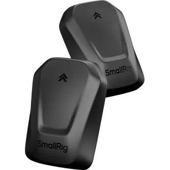 SmallRig 6246 dual-layer TPU and ABS hot shoe covers for Nikon cameras, 2-piece set, black, tool-free fit