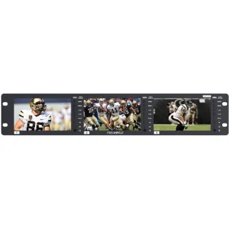 Monitor FRM501G Triple 5.5 inch 2RU rackmount