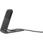 Peak Design Mobile Wireless Charging Stand Qi2, melnais alūminijais stādis ar magnetisku iekrāvi, pēdējā skats, iespējams līdz 15 W Qi2 bezlīdzekļu