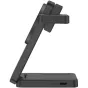 Tech‑Protect black A56 3‑in‑1 Qi2.2 wireless charger with MagSafe vertical stand, adjustable tilt, and separate zones for smartphone, smartwatch and headphones