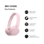 Sony wireless headset WH-CH530, pink