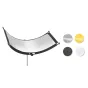 Newell 4-in-1 U-shaped reflector 160 x 80 cm NL5374