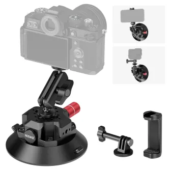 NEEWER CA105 4.5\" Camera Or Phone Suction Cup Mount
