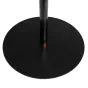Caruba Lightstand Round Base LS‑R120 black circular base with red ring, supporting a 210 cm spring‑loaded pole for extra‑heavy studio lighting