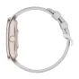 Zelta Colmi P86 smartwatch ar rotājo kroņi un silikona joslām, pēdējā skats