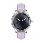 COLMI L28 Smart Watch (silver-purple + purple leather strap)