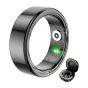 COLMI R02 Smart Ring, size 10, 19.8 mm (black) + charging case