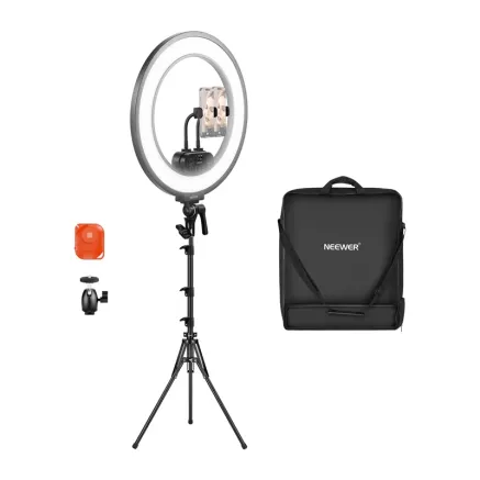 Neewer RL45B 45W 18 Ultra-Thin LED Ring Light Kit