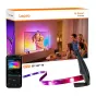Lepro STV1 Wi‑Fi LED strip kit for 55‑65″ TVs, featuring a 3.6 m RGB light strip, camera‑based LightIMS™ sync, AI scenes, music sync and Alexa/Google Assistant control, displayed with packaging, smartphone app and mounting acces