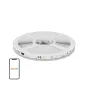 Lepro S1 10 m Wi‑Fi Bluetooth RGBIC ēdienas ceļš ar ceļšiem un smartfonā parādīta Lepro lietotne