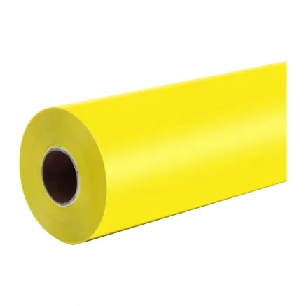 MOQ 5 HTVRONT Matte Self-Adhesive Film, 30.5 cm x 180 cm (Lemon Yellow)