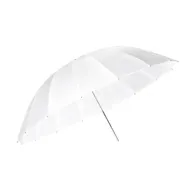 Godox UB-L2-60 Liela transparent photography umbrella, 150 cm platuma, atvērtā ar baltu difūzējošu materialu un zelta šķēpa, studiju ķēdeņu akcesores par pamatnieku un produktu fotografijuGodox UB-L2-60 Liela transparent photography umbrella, 150 cm platuma, atvērtā ar baltu difūzējošu materialu un zelta šķēpa, studiju ķēdeņu akcesores par pamatnieku un produktu fotografiju