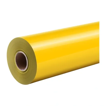 MOQ 5 HTVRONT Pure Heat Transfer Film, 30.5 cm x 1.8 m (yellow)