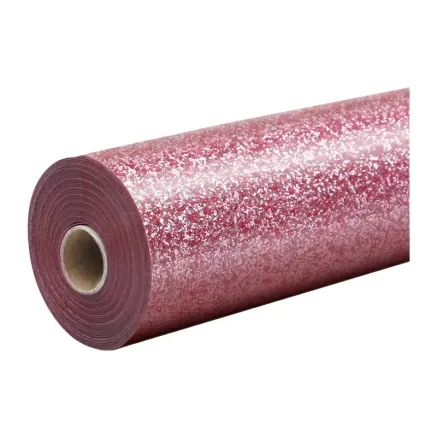MOQ 5 HTVRONT Glitter Heat Transfer Film, 30.5 cm x 90 cm (Pink)