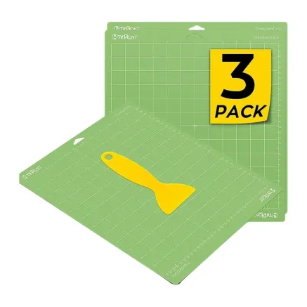 MOQ 5 HTVRONT Cutting Mat, 34.8 cm x 37 cm, 3-pack (green)