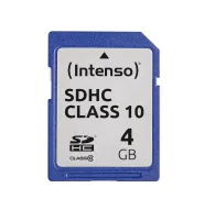 MEMORY SDHC 4GB C10/3411450 INTENSOMEMORY SDHC 4GB C10/3411450 INTENSO