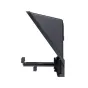 FEELWORLD TP2A 8‑inch foldable teleprompter beamsplitter with magnetic phone clamp and mounting bracket
