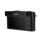 JJC TA DLUX8 Thumbs Up Grip for Leica D-LUX 8 – black aluminium alloy with silicone thumb cushion, hot shoe mount for secure handling and improved comfort.