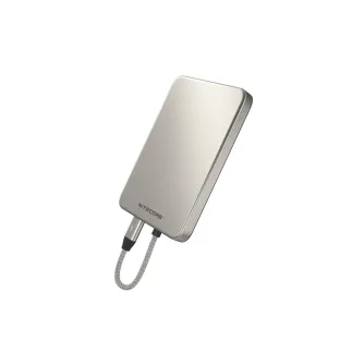 POCKET 5 Magnetic Ultra Thin Power Bank Titanium Gray