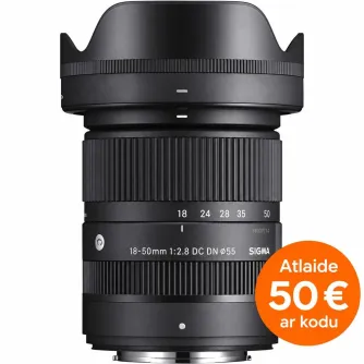 Sigma 18-50mm F2.8 DC DN Contemporary for Fujifilm X-Mount APS-C mirrorless Standart zoom