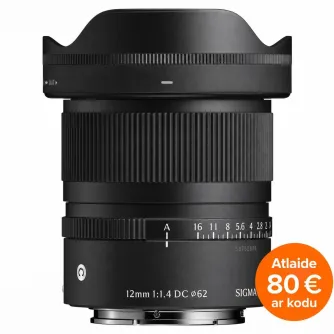 Sigma 12MM F/1.4 DC contemporary SONY E-mount