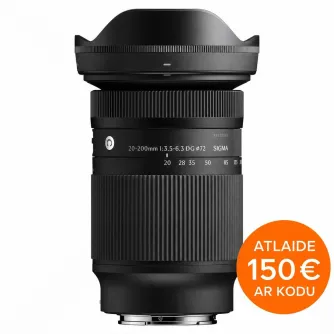 Sigma 20-200mm F3.5-6.3 DG contemporary E-mount Sony lens