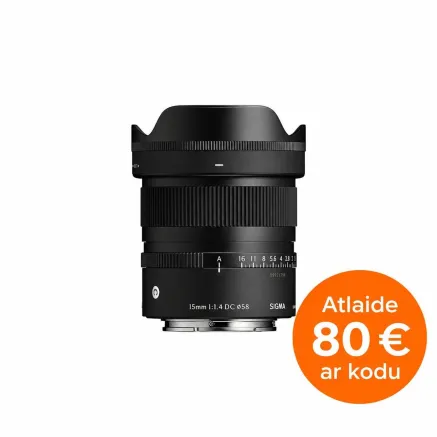 Sigma 15mm F1.4 DC Contemporary для Canon RF-S