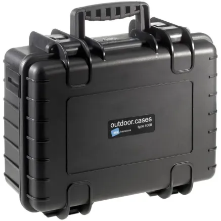 B&W Outdoor Cases Type 4000 Black (w. foam)