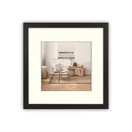 Zep Photo Frame V4530B Malmo Black 20x20/30x30 cm