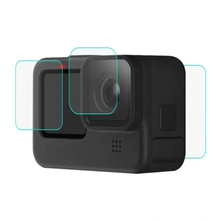 Puluz PU507 9H rūdīta stikla ekrāna aizsargs GoPro HERO12/11/10/9 Black