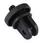 PULUZ Mini Mount ar 1/4‑pusēnu ģērbi, ar 3,9 mm iekrāšanas kārtu un izšķītu detāli