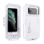 Puluz Waterproof Case (45m) for iPhone: For Underwater Photos and Videos (White)