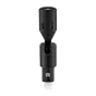 Black Puluz 8‑pin condenser microphone with omnidirectional pickup, 90° angle adjustment, CNC‑machined aluminium body and 8‑pin mobile connector
