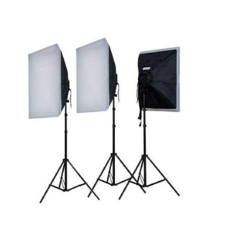 Fluorescent - Falcon Eyes Daylight Set LH-ESB5050K3 3x55W - buy today in store and with delivery