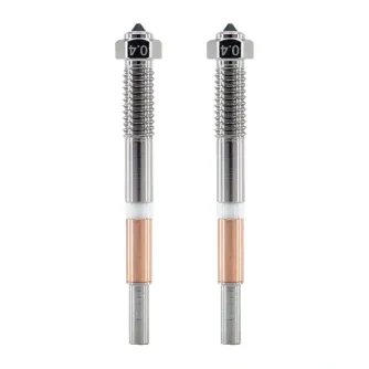 QiDi 0.4 mm Bimetal Nozzle for the Q2 Series (2 pcs.)