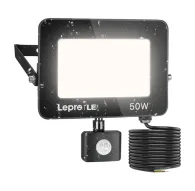 LED floodlight LEPRO 340006-DW-EU 50W 5000K IP65 with motion sensorLED floodlight LEPRO 340006-DW-EU 50W 5000K IP65 with motion sensor