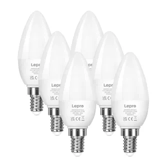 LEPRO LED bulb 600059-WW-EU-6 E14 candle 4.2W (40W) 470 lm 2700 K class E