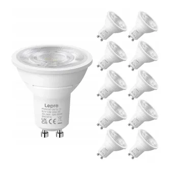 LED bulb LEPRO 200082-DW-EU-10 GU10 3.6W 345lm 6500K 38 class E 10pcs