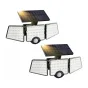 Solar street lamp LEPRO 640003-DW-a-2 with motion and dusk sensor 2pcs
