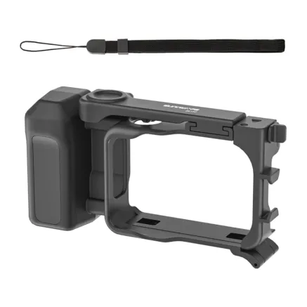 Sunnylife Vlogging Kit for Insta360 GO Ultra - Lanyard Cold Shoe (Black).