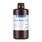 AnyCubic Tough Resin Ultra zili fotopolimeru rezins 1 kg augšējā krāsā, piemērots fleksibilai un izdarītspējai 3D izšuvumu LCD/DLP tehnikā.