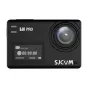 Black SJ8 Pro action camera with 4K/60fps capability, large front lens, 2.33‑inch rear touchscreen displaying recording timer, SJCAM branding and compact design