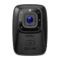 Черная SJCAM A10 экшен‑камера с 140° широкоугольным объективом, инфракрасными ночными датчиками, кнопкой питания и логотипом SJCAM на передней панели.