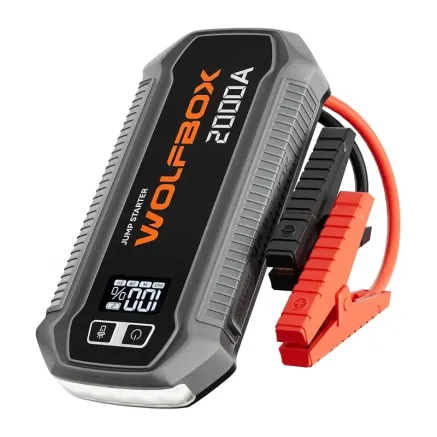 WOLFBOX MegaVolt 12 12,000 mAh 2,000 A Jump Starter