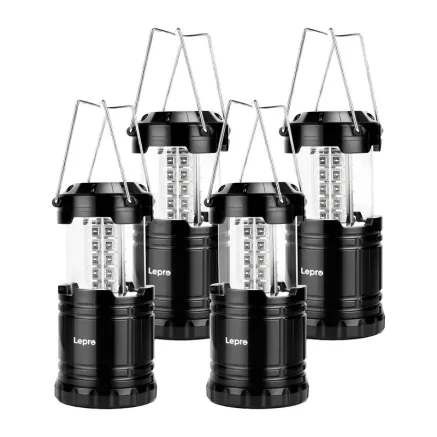 Camping lantern LEPRO PR330040-2, 4 pcs