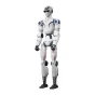 Unitree R1 Air humanoid robot in white and blue with sunglasses and red chest logo, standing full‑body on a white background, featuring 20 degrees of freedom and a monocular camera