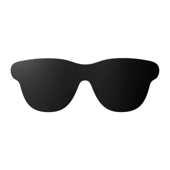 RayNeo GT Max melna lentes pērs blokē ambientu zili, nodrošina fokātu izskatāšanu par filmu un spēlēm.