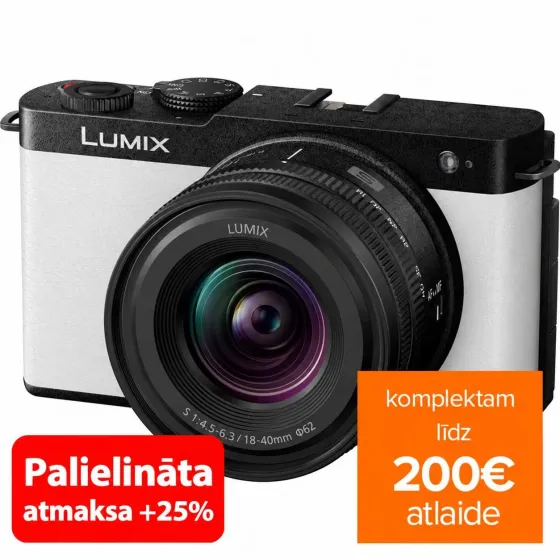 PANASONIC LUMIX S9 SMOKEY WHITE 18-40MM F/4.5-6.3 DC-S9NE-W