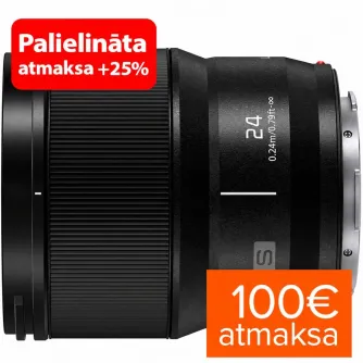 Panasonic LUMIX S 24mm f/1.8 Objektīvs (S-S24E)