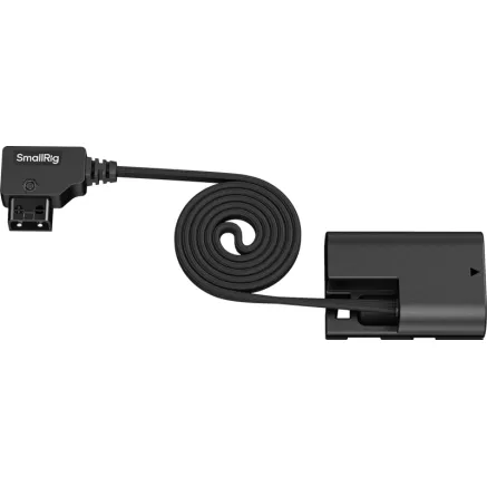 SmallRig 6413 Attachable Self-Coiling Dummy Battery Power Cable D-Tap to LP-E6P
